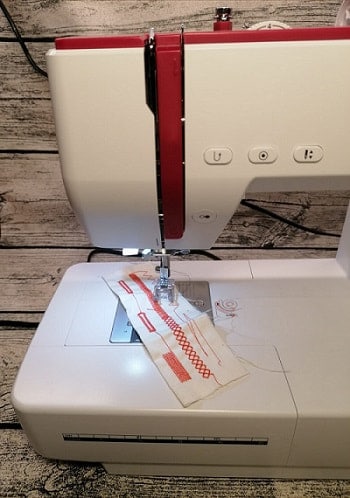 bernette sew&go stiche test